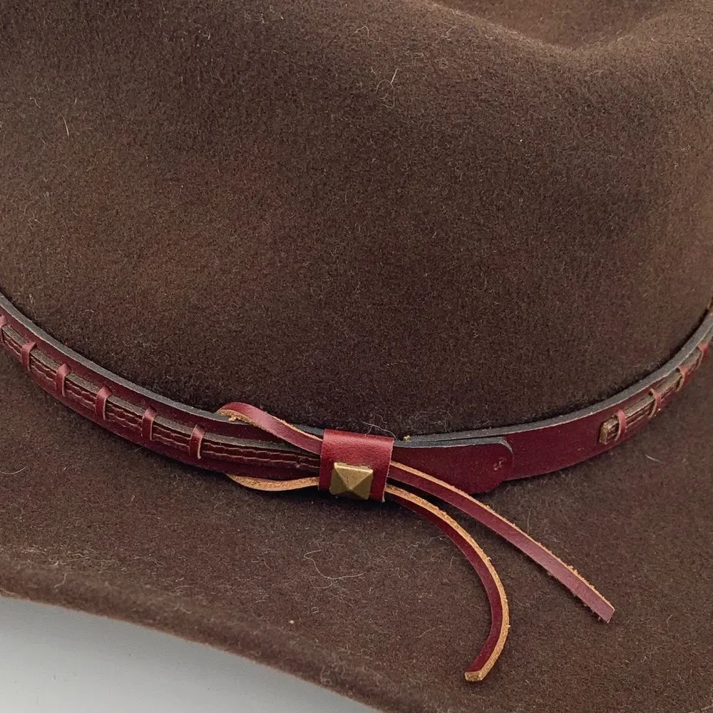 Bailey of Hollywood Firehole Brown LiteFelt® Wool Cowboy Hat USA